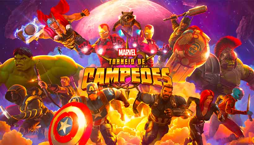 Outros Jogos > Marvel Torneio de Campeões: conta com personagens raros PRA  SAIR LOGO