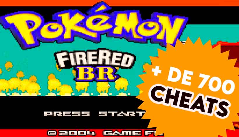 Cheats de Pokémon Fire Red: todos os Pokémon, itens e dinheiro