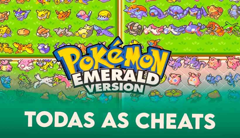 Localização de TODOS iniciais, no Pokémon Hyper Emerald e dados do