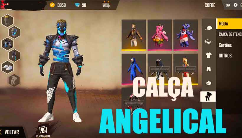 Calça angelical do Free Fire: Codiguin, como comprar e mais